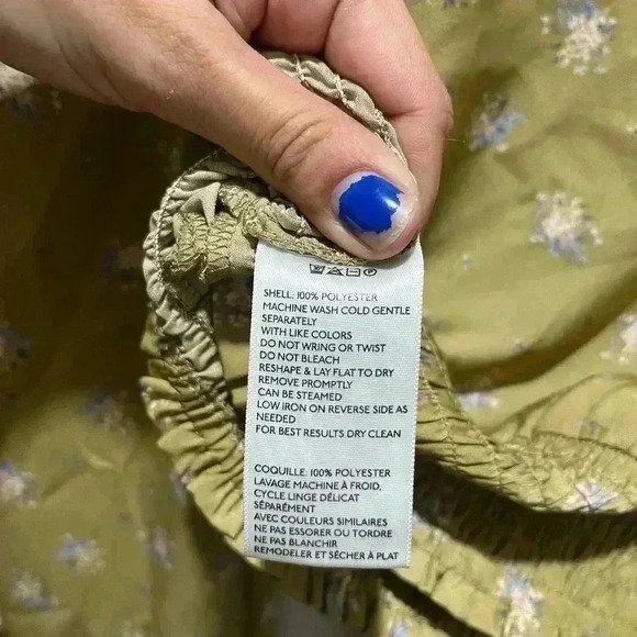 Urban Outfitters silky green longsleeve small - Picture 6 of 8